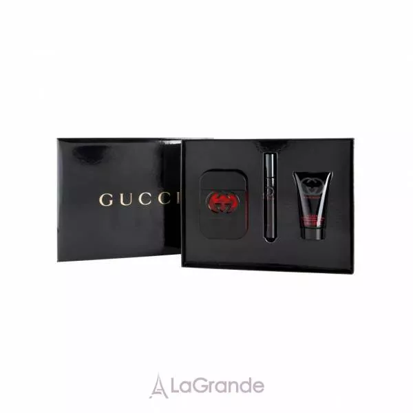 Gucci Guilty Black Pour Femme ���� (�������� ���� 75 �� + ������� ��� ��� 50 �� + �������� 7,4 ��)
