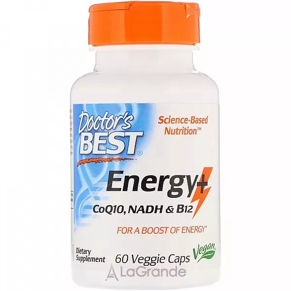 Doctor's Best Energy+ CoQ10, NADH & B12 ������� ������� 