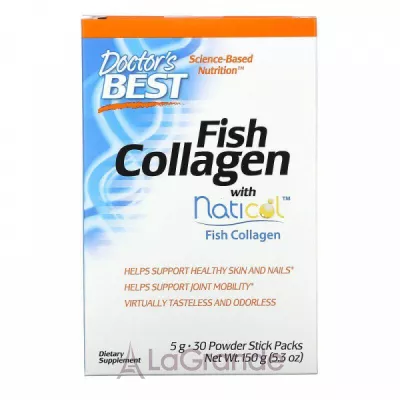 Doctor's Best Fish Collagen with Naticol '   Naticol   ,   