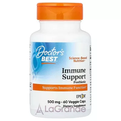 Doctor's Best Immune Support Postbiotic 500 mg      , 500 