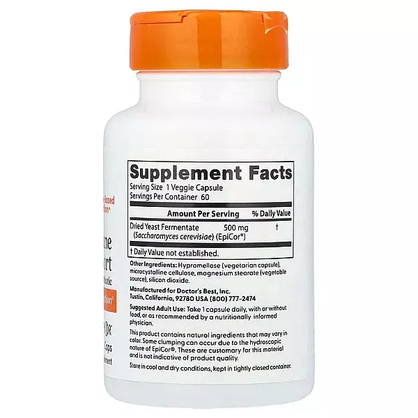 Doctor's Best Immune Support Postbiotic 500 mg ������� � �������� ��� ��������� ����������, 500 ��