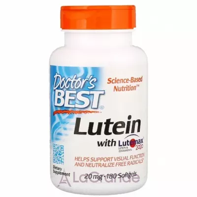 Doctor's Best Lutein with Lutemax 2020 ³   