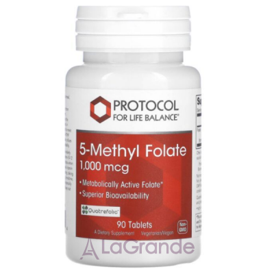 Protocol for Life Balance 5-Methyl Folate 1000 mcg        ' 