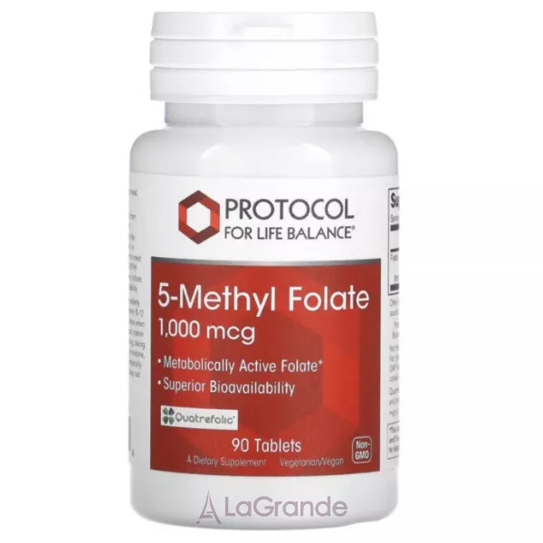 Protocol for Life Balance 5-Methyl Folate 1000 mcg ������� ������� ��� ��������� ����������� ������������ � ������ 