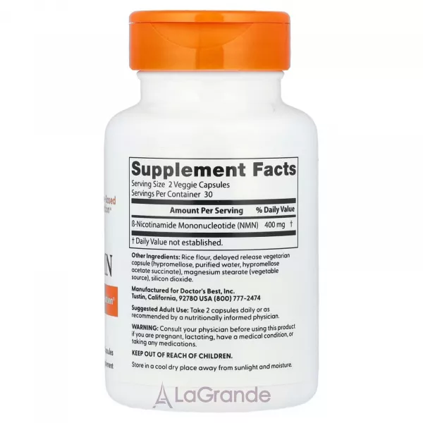 Doctor's Best NMN ĳ������ ������� ��� ���������� ����㳿 