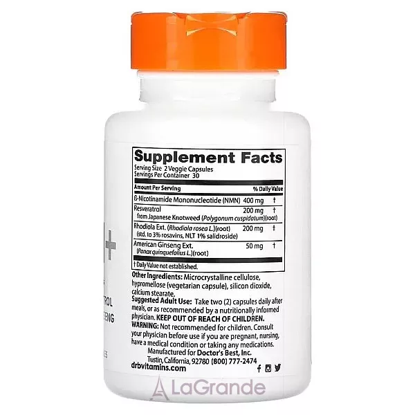 Doctor's Best NMN+ ĳ������ ������� ��� ���������� ����㳿 