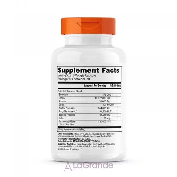 Doctor's Best Proteolytic Enzymes ���������������� �������� ��� �������� � ����������� ������