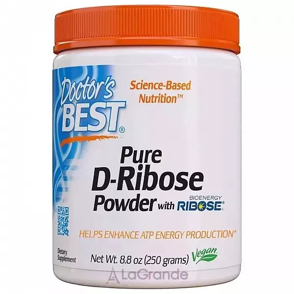 Doctor's Best D-Ribose ĳ������ ������� ��� ���������� ����㳿 
