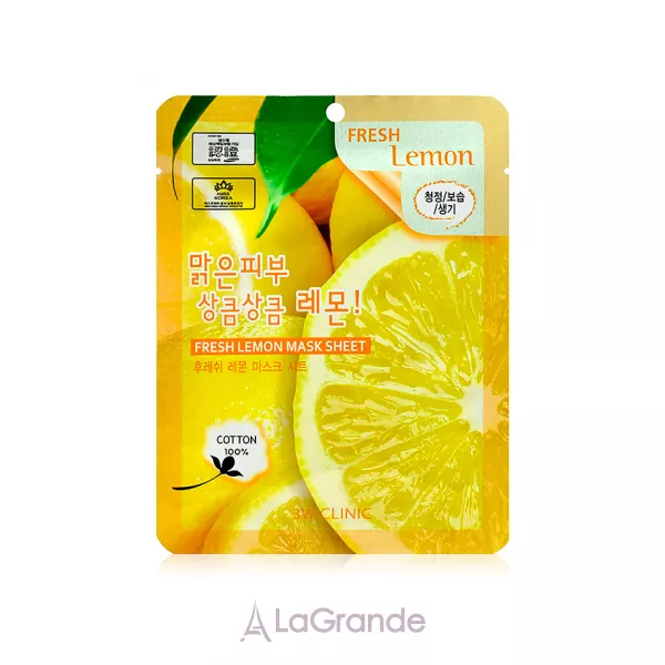 3W Clinic Fresh Lemon Mask Sheet �������� ����� ��� ������� � ���������� ������