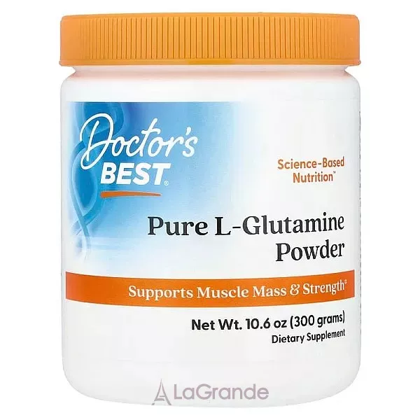 Doctor's Best Pure L-Glutamine Powder ������������ 
