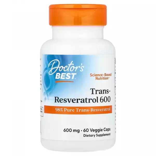 Doctor's Best Trans-Resveratrol 600 mg ������������ 