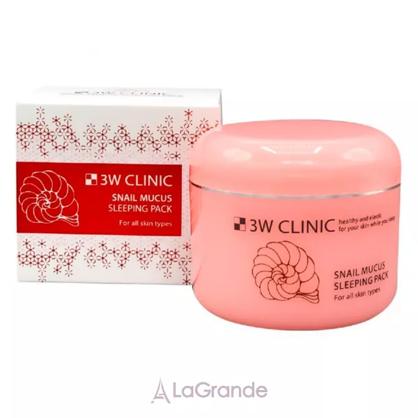 3W Clinic Snail Mucus Sleeping Pack ������ ����� ��� ���� c ���������� ��������� �����
