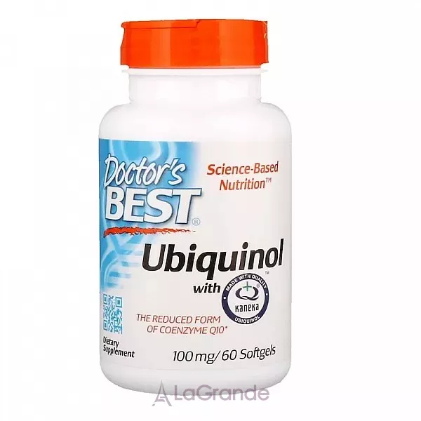 Doctor's Best Ubiquinol with Kaneka Q+ 100 mg ĳ������ ������� 