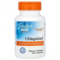 Doctor's Best Ubiquinol 200 mg ����������� ������� "������� Q10, ��������", 200 ��