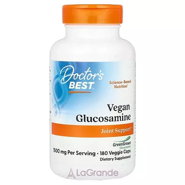 Doctor's Best Vegan Glucosamine 1500 mg �������������� ������� ������� ��� �������� �������� 