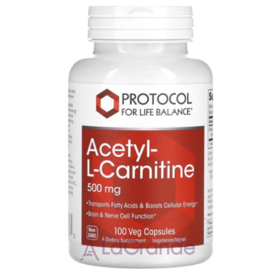 Protocol for Life Balance Acetyl-L-Carnitine 500 mg          