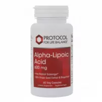 Protocol for Life Balance Alpha-Lipoic Acid 600 mg ������� ������� �����-�������� ������� 600 �� � �������������� ��������