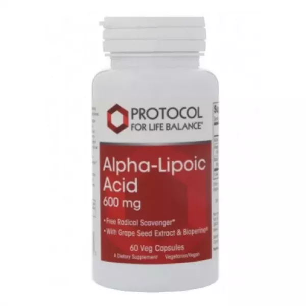 Protocol for Life Balance Alpha-Lipoic Acid 600 mg ������� ������� �����-�������� ������� 600 �� � �������������� ��������