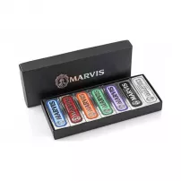 Marvis Toothpaste Flavor Collection Gift Set (Classic, Whitening, Marine, Ginger, Licorice, Jasmine, Cinnamon) ����� ������ ���� (������������, ������������, �������, ������, �������, ������, ������)