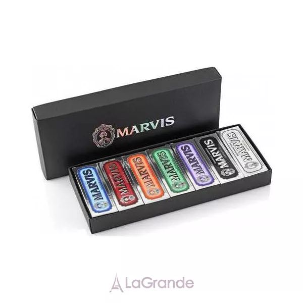 Marvis Toothpaste Flavor Collection Gift Set ���� ������ ���� (��������, ³�������, �������, �����, �������, ������, ������)