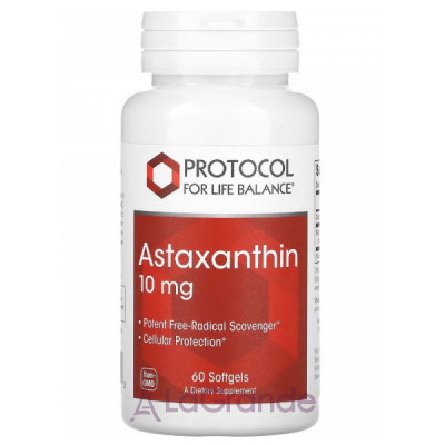 Protocol for Life Balance Astaxanthin 10 mg     