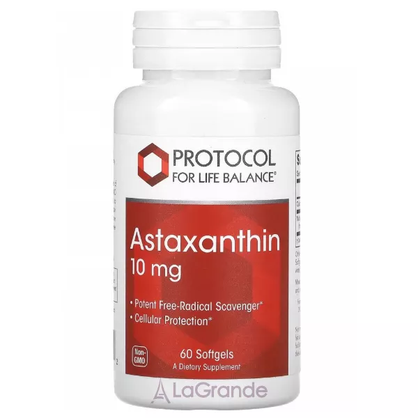 Protocol for Life Balance Astaxanthin 10 mg ������� ������� ��� ����� 