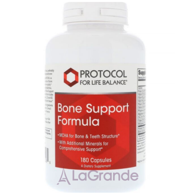 Protocol for Life Balance Bone Support Formula   