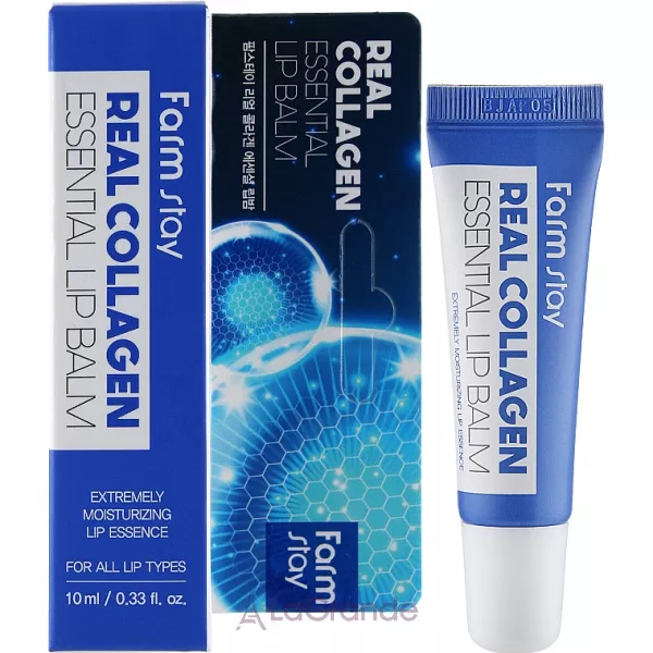 FarmStay Real Collagen Essential Lip Balm ������� ��� ��� � ���������� Q10