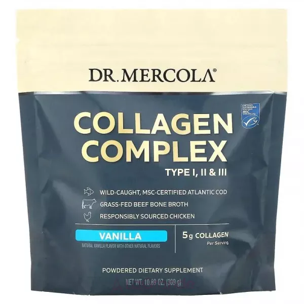 Dr. Mercola Collagen Complex ����������� �������� ���� l, ll �� lll, 5 �, � ������ �����