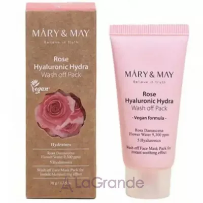 Mary & May Rose Hyaluronic Hydra Wash off Pack           