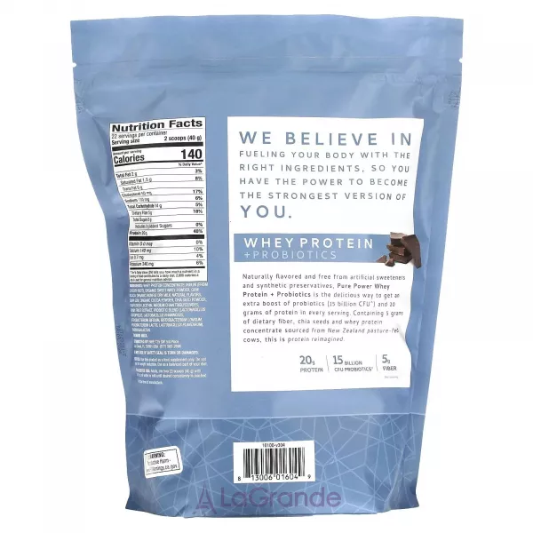 Dr. Mercola Whey Protein + Probiotics ������������ ������ + ���������, � ������ ��������
