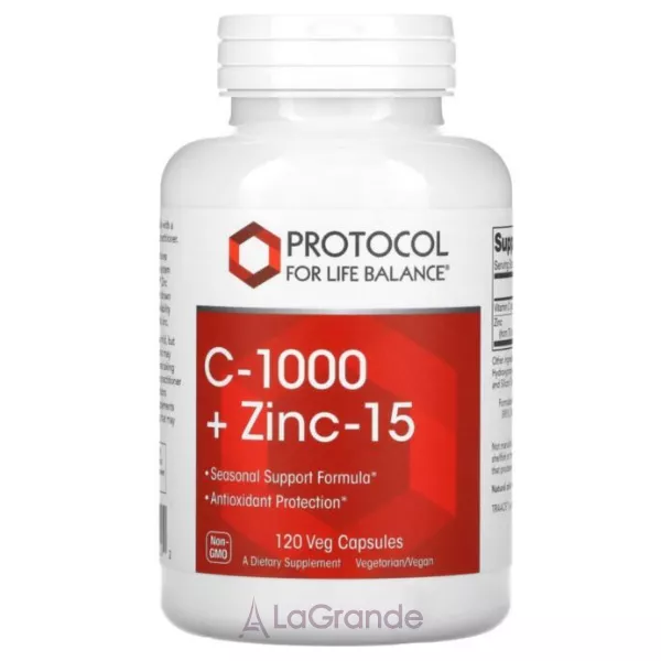 Protocol for Life Balance C-1000 + Zinc-15 ������� ������� ��� ��������� �������� ������� 