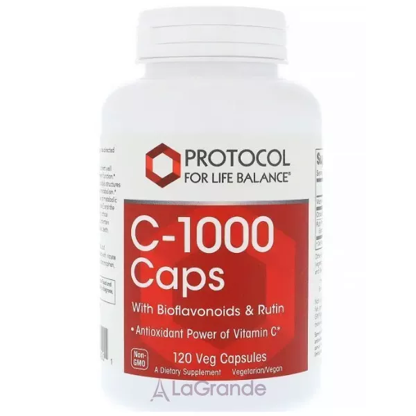 Protocol for Life Balance C-1000 Caps with Bioflavonoids & Rutin ������� C-1000 � ��������������� � ������� � �������������� ��������