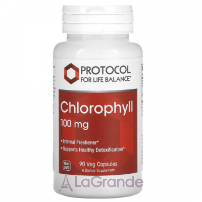 Protocol for Life Balance Chlorophyll 100mg       