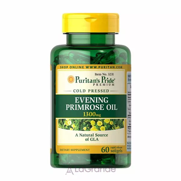 Puritan's Pride Evening Primrose Oil 1300 mg ����������� ������� 