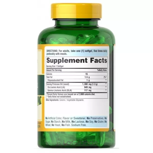 Puritan's Pride Evening Primrose Oil 1300 mg ����������� ������� 