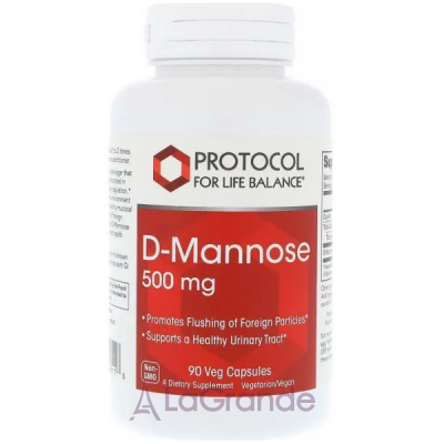 Protocol for Life Balance D-Mannose 500 mg     '   