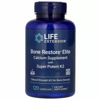 Life Extension Bone Restore Elite with Super Potent K2 ĳ������ ������� ��� ���������� ����� �� ������������� �2