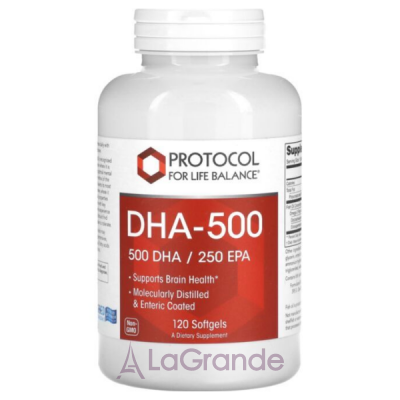 Protocol for Life Balance DHA- 500     '  