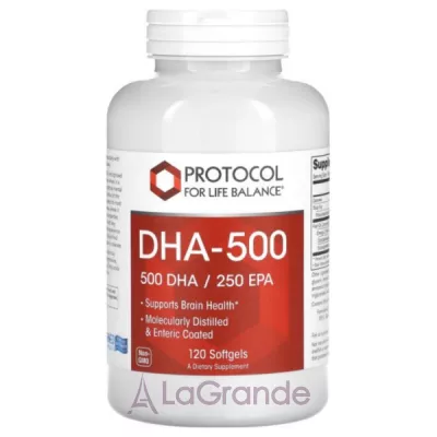 Protocol for Life Balance DHA- 500     '  