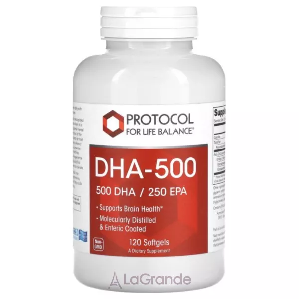 Protocol for Life Balance DHA- 500 ������� ������� ��� �������� ������'� ����� 
