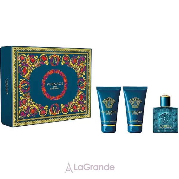 Versace Eros ���� (�������� ���� 50 �� + ������� ���� ������ 50 �� + ���� ��� ���� 50 ��)