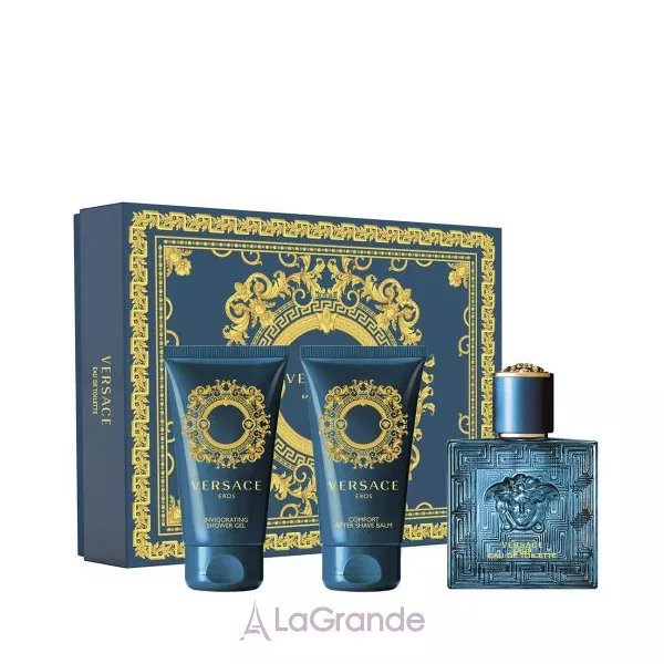 Versace Eros ���� (�������� ���� 50 �� + ������� ���� ������ 50 �� + ���� ��� ���� 50 ��)