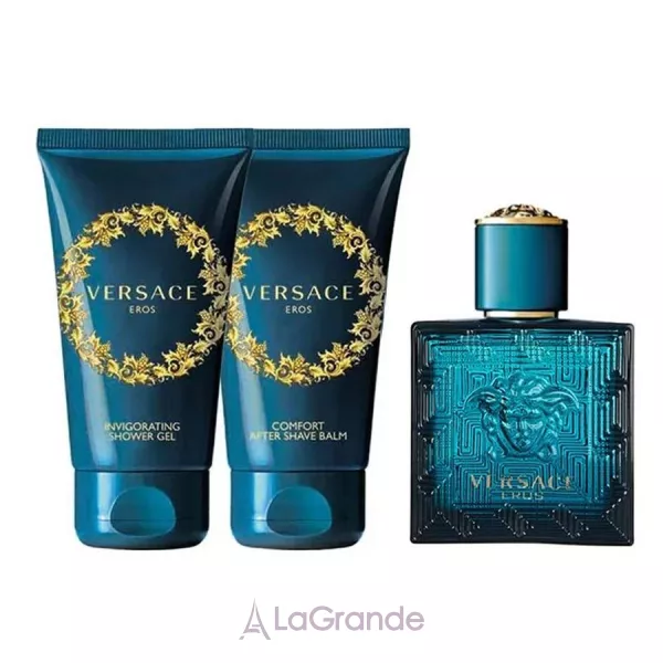 Versace Eros ���� (�������� ���� 50 �� + ������� ���� ������ 50 �� + ���� ��� ���� 50 ��)