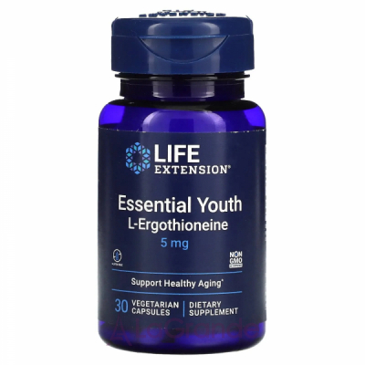 Life Extension Essential Youth L-Ergothioneine 5 mg ĳ     