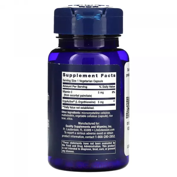 Life Extension Essential Youth L-Ergothioneine 5 mg ĳ������ ������� ��� �������� �������� 