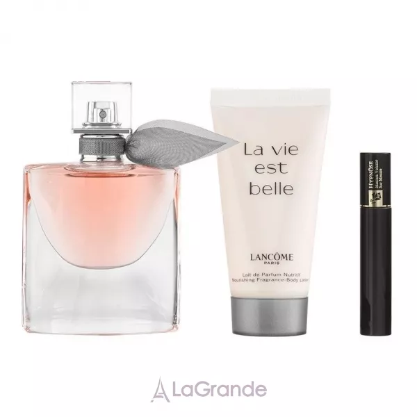 Lancome La Vie Est Belle ���� (����������� ���� 30 �� + ������� ��� ��� 50 �� + ��� ��� �� mascara hypnose 2 ��)