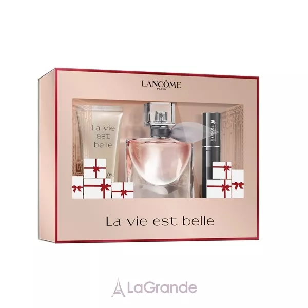 Lancome La Vie Est Belle ���� (����������� ���� 30 �� + ������� ��� ��� 50 �� + ��� ��� �� mascara hypnose 2 ��)
