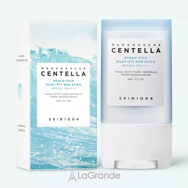 SKIN1004 Madagascar Centella Hyalu-Cica Silky-Fit Sun Stick SPF50+ PA++++ �������������� ������������� ���� � ����� ���������� ��������