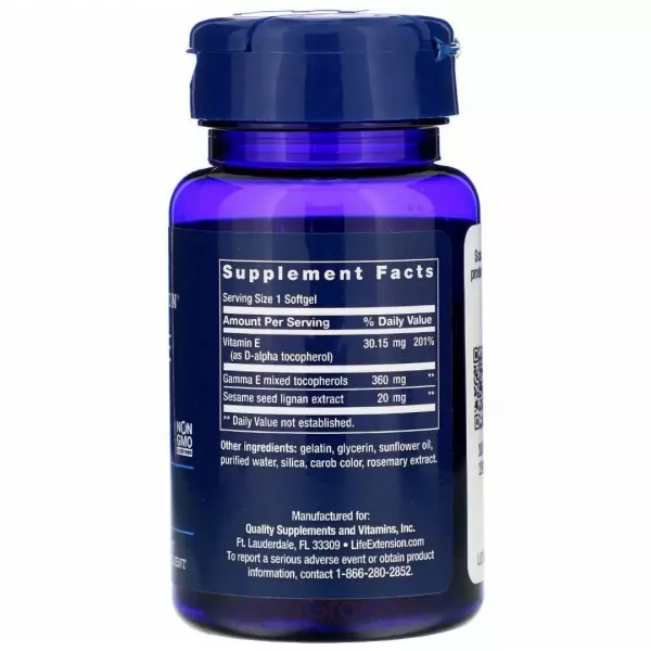 Life Extension Gamma E Mixed Tocopherols ����������� ������� 